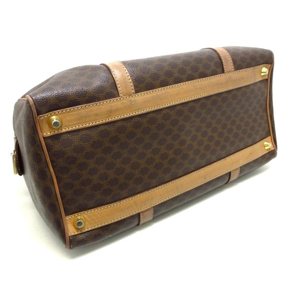 Celine Macadam Pattern Handbag Brown - Picture 4 of 15